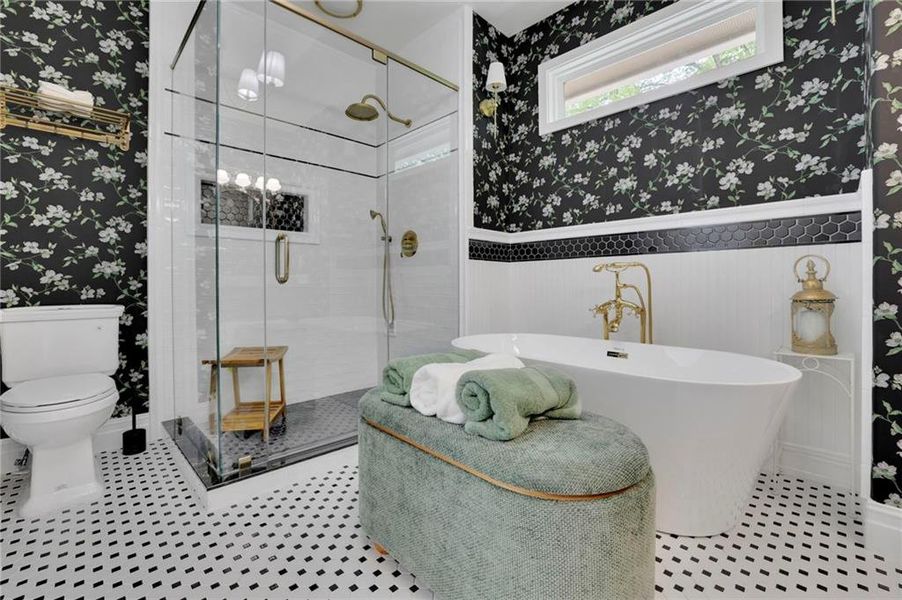 Furnished interior view inside a new home in , Austell (Image 35).