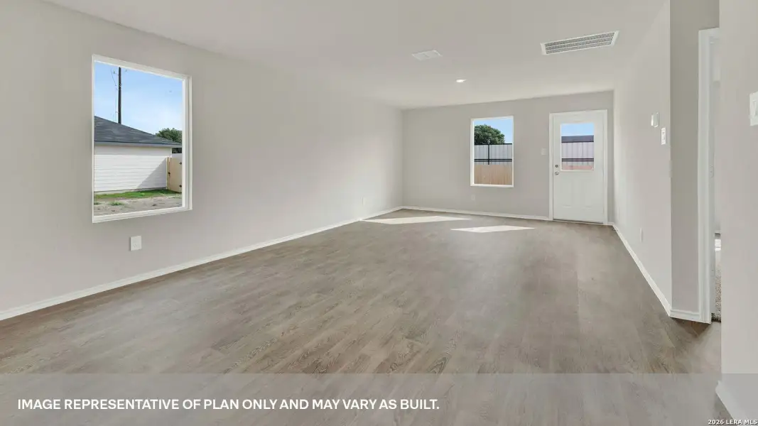 Spacious, unfurnished interior of a new home in Spring Valley, New Braunfels (Image 20). Spacious, unfurnished interior of a new home in Spring Valley, New Braunfels (Image 20).
