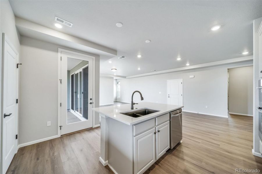 Furnished interior view inside a new home in , Aurora (Image 7).