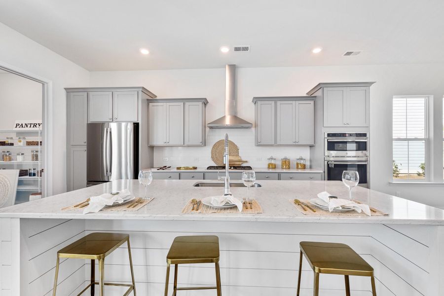 Furnished interior view inside a new home in Heron's Walk at Summers Corner, Summerville (Image 15).