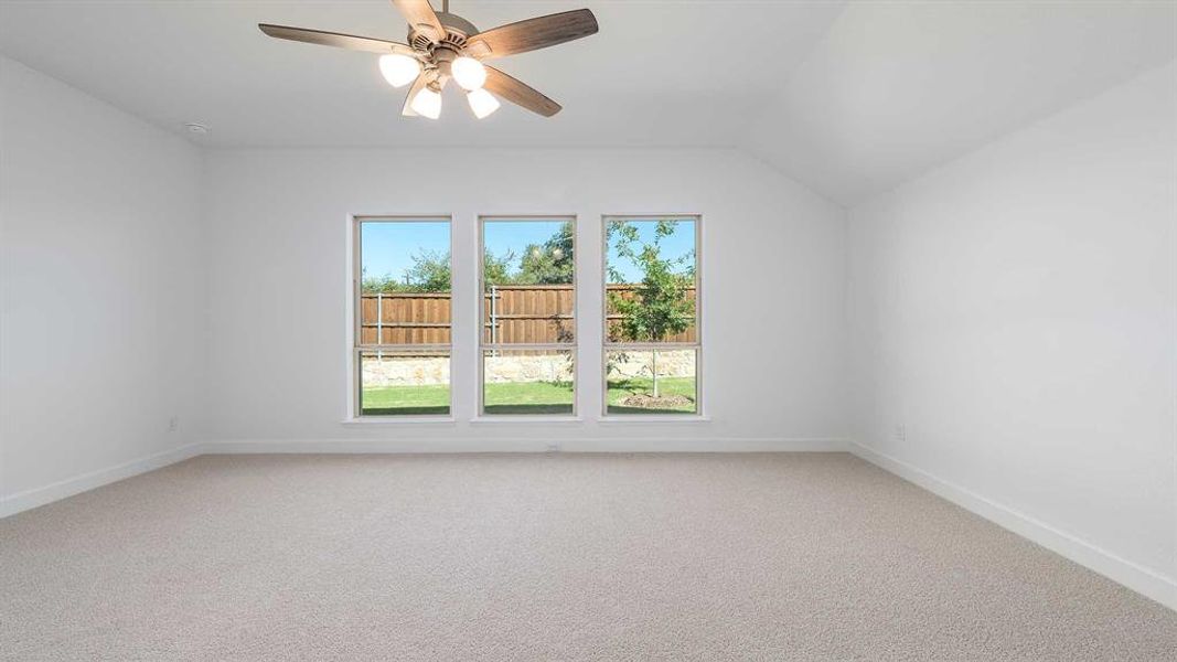 Spacious, unfurnished interior of a new home in Hillstead 50', Lavon (Image 14).