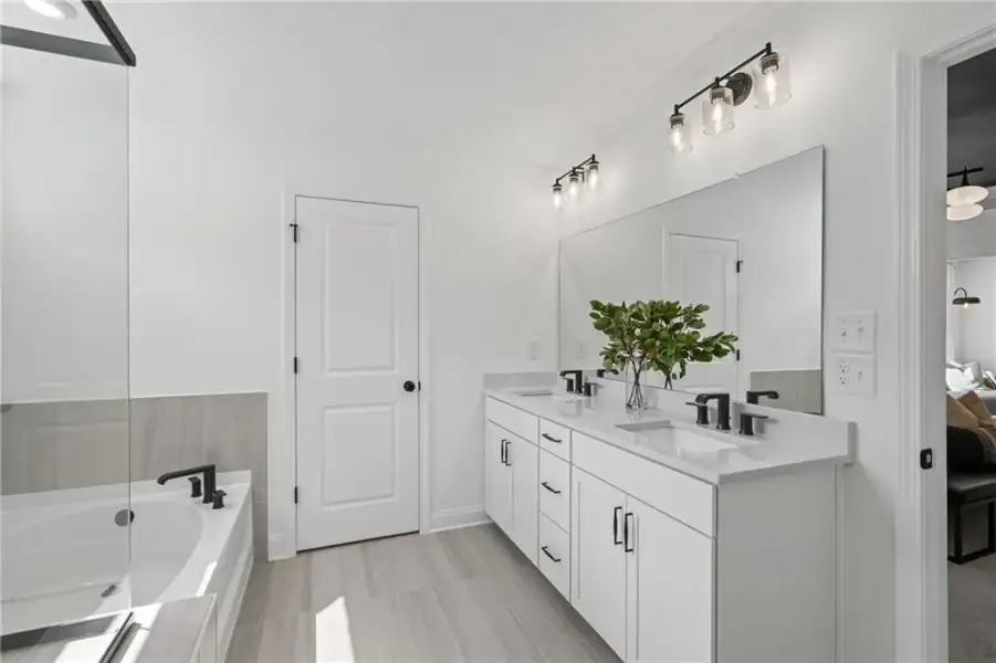 Furnished interior view inside a new home in Ashworth Estates, Powder Springs (Image 11).