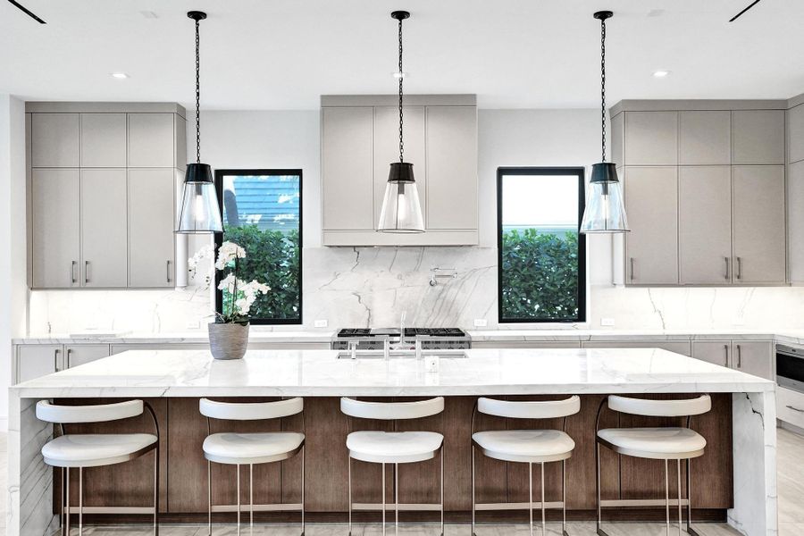 Furnished interior view inside a new home in , Sea Ranch Lakes (Image 5). Furnished interior view inside a new home in , Sea Ranch Lakes (Image 5).