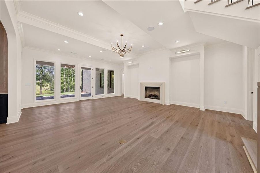 Spacious, unfurnished interior of a new home in , Lawrenceville (Image 48).