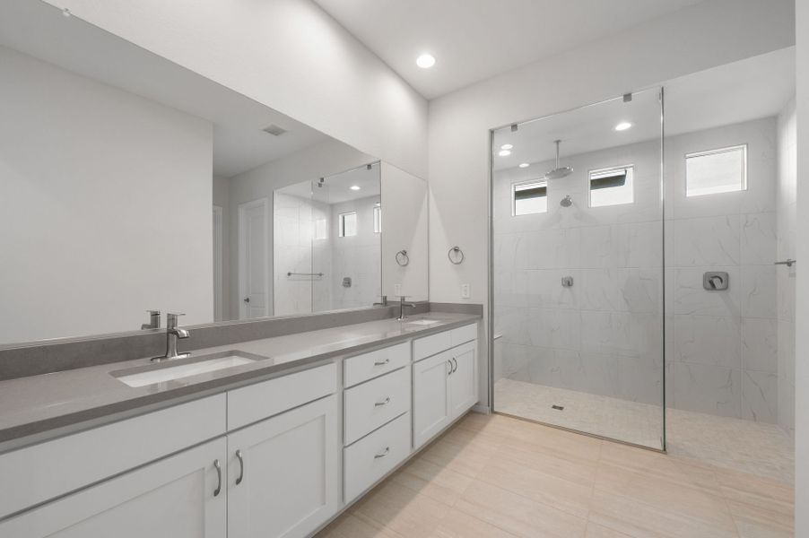 Furnished interior view inside a new home in Legado West, Queen Creek (Image 14).