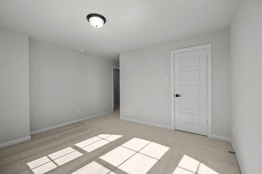 Spacious, unfurnished interior of a new home in Sandbrock Ranch, Aubrey (Image 34). Spacious, unfurnished interior of a new home in Sandbrock Ranch, Aubrey (Image 34).