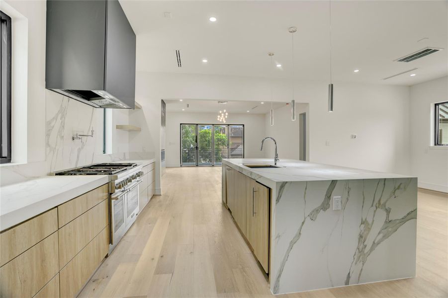 Furnished interior view inside a new home in , Houston (Image 7).