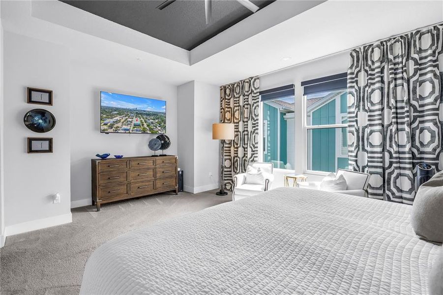 Furnished interior view inside a new home in , St. Petersburg (Image 33).