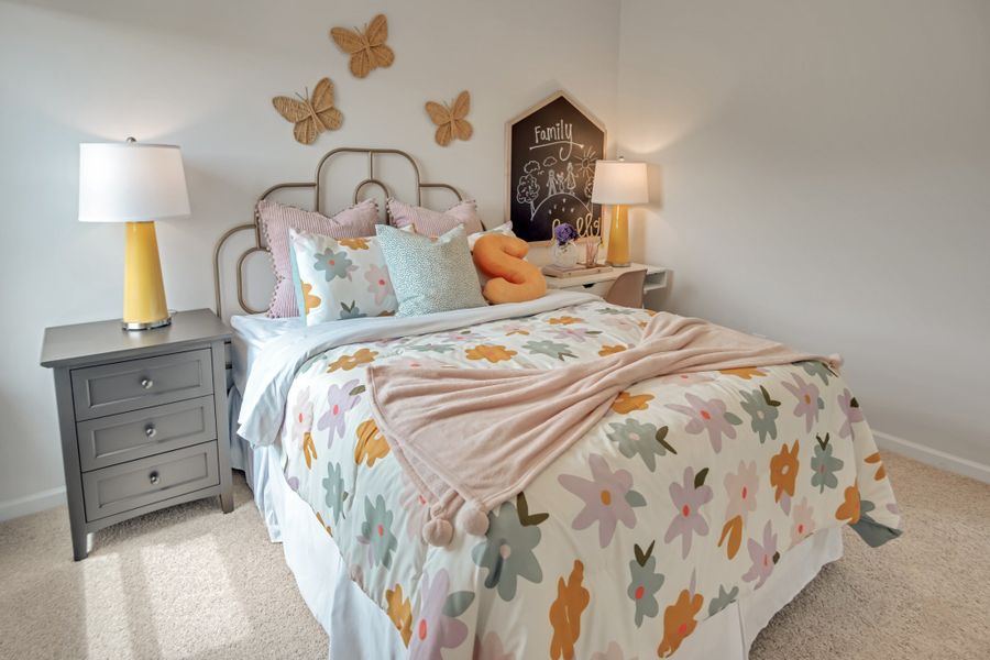 Furnished interior view inside a new home in The Oaks, Clarksville (Image 10).
