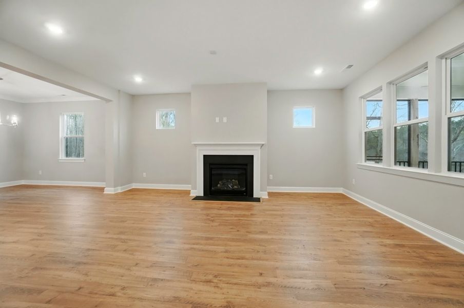 Representative unfurnished interior of a home built from the Tillery by Caruso Homes in Blue Run, Raleigh (Image 52). Representative unfurnished interior of a home built from the Tillery by Caruso Homes in Blue Run, Raleigh (Image 52).