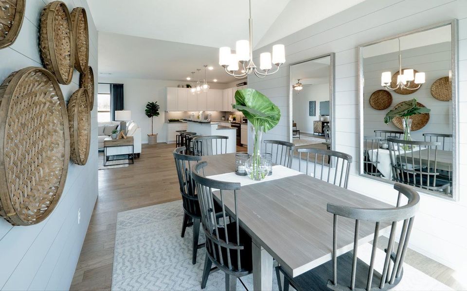 Furnished interior view inside a new home in Steed Landing, Texas City (Image 7).
