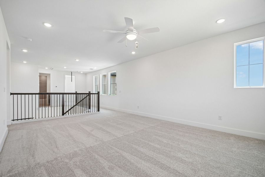 Spacious, unfurnished interior of a new home in Freedom at Anthem, Kyle (Image 20).
