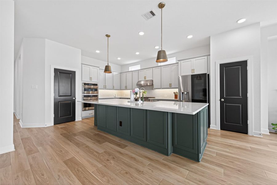 Furnished interior view inside a new home in Dunham Pointe 65' Homesites, Cypress (Image 7). Furnished interior view inside a new home in Dunham Pointe 65' Homesites, Cypress (Image 7).