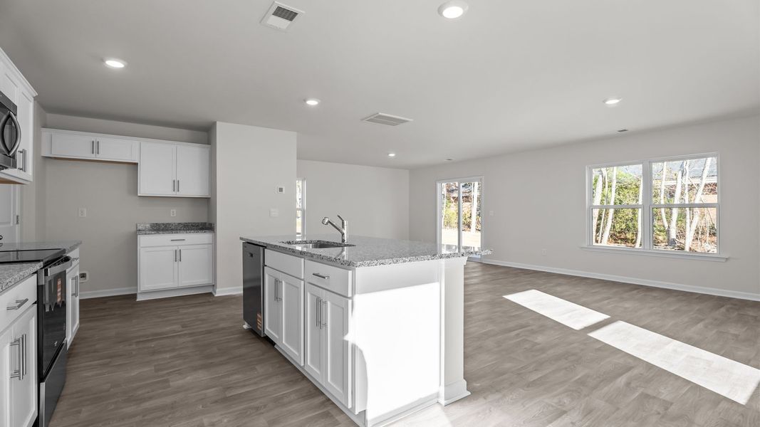 Furnished interior view inside a new home in Hunter Hill, Rocky Mount (Image 5).