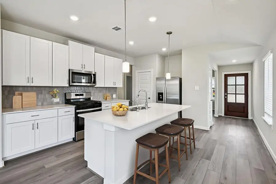 Photo is not of the actual home, but is an inspirational photo of builder’s model home and may depict options, furnishings, and/or decorator features that are not included