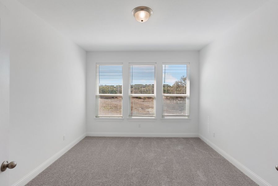 Representative unfurnished interior of a home built from the Hasley by Ashton Woods in The Estates at La Cima, San Marcos (Image 23).