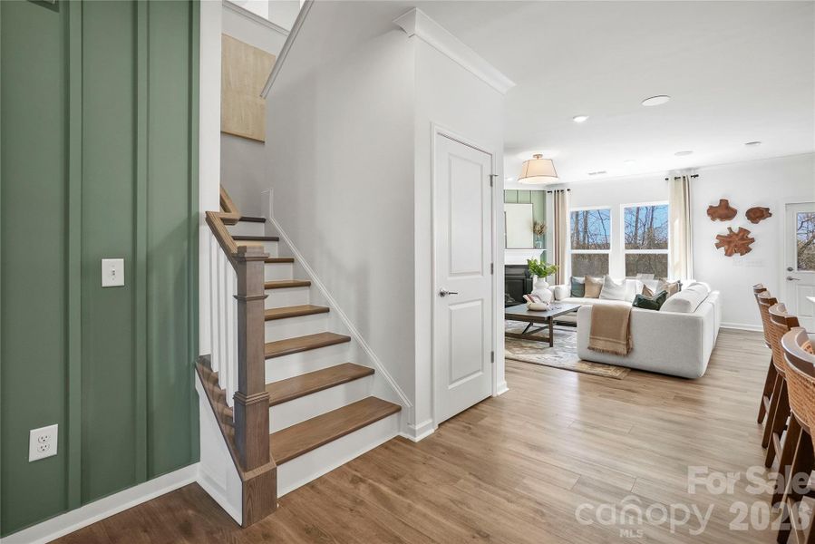 Furnished interior view inside a new home in Riverstone, Monroe (Image 13). Furnished interior view inside a new home in Riverstone, Monroe (Image 13).