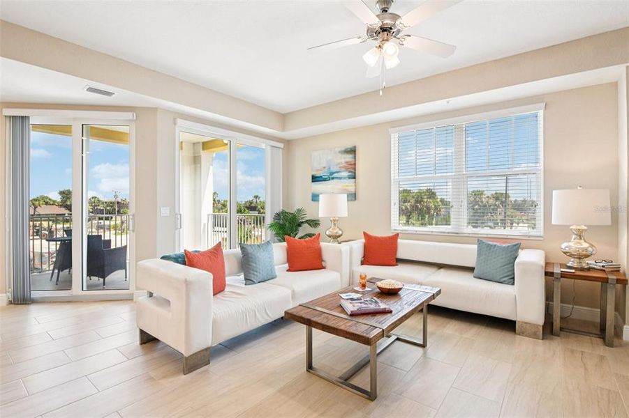 Furnished interior view inside a new home in , New Smyrna Beach (Image 37).