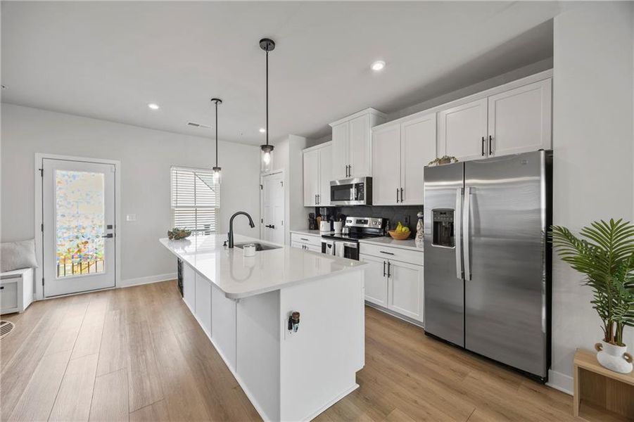 Furnished interior view inside a new home in , Fayetteville (Image 15).