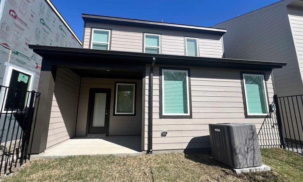 Rear Exterior Design Construction Progress