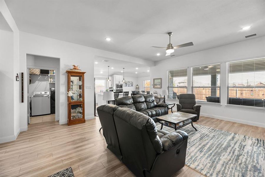 Furnished interior view inside a new home in , Nevada (Image 7). Furnished interior view inside a new home in , Nevada (Image 7).