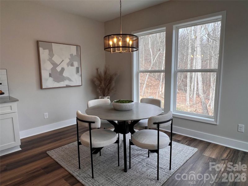 Furnished interior view inside a new home in , Dallas (Image 14).