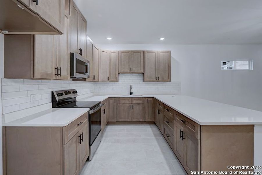 Furnished interior view inside a new home in , San Antonio (Image 8).
