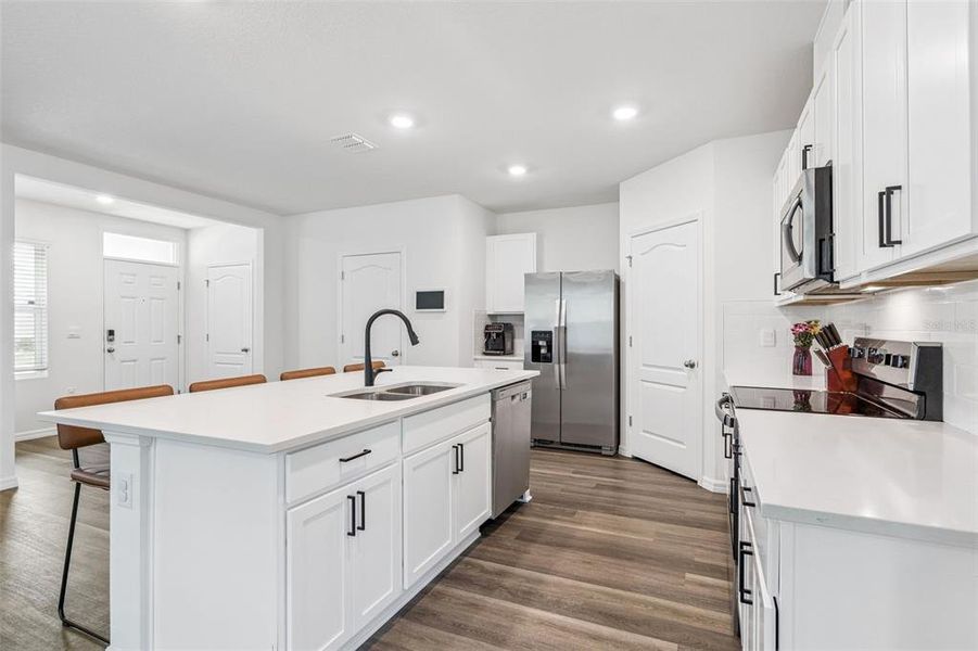 Furnished interior view inside a new home in Windrose, Apopka (Image 15).
