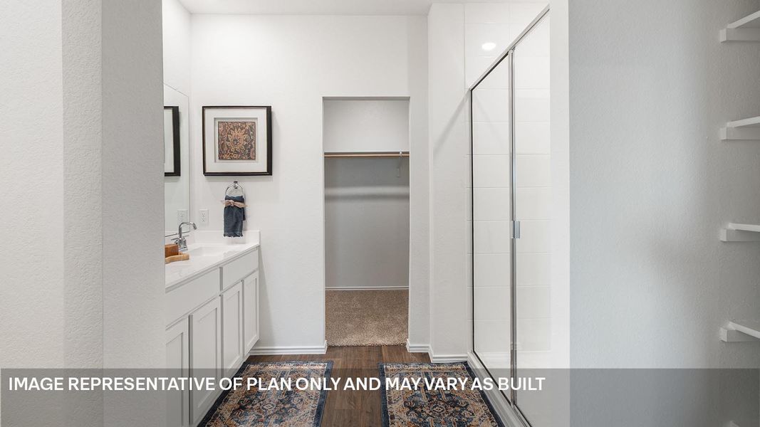 Furnished interior view inside a new home in Talavera, Kyle (Image 30).