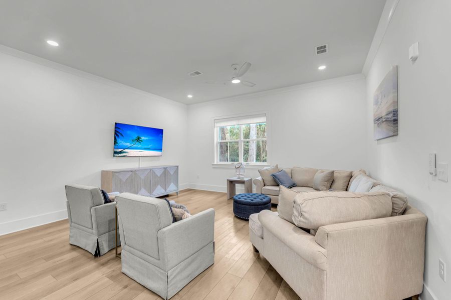 Furnished interior view inside a new home in , Johns Island (Image 12).