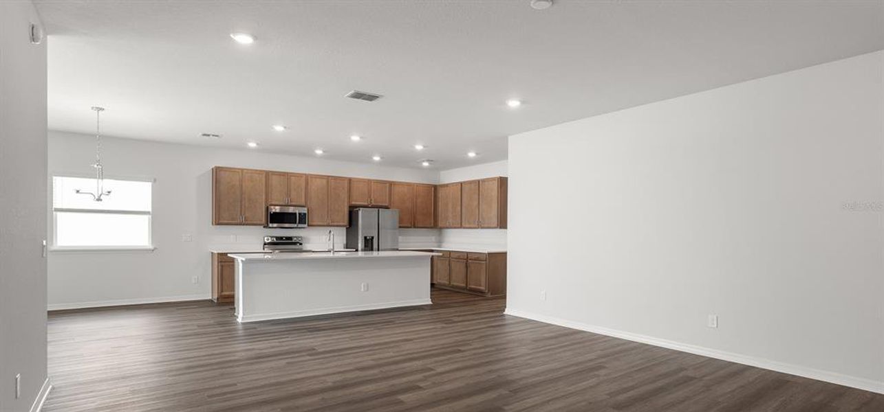 Furnished interior view inside a new home in The Crossings - Single-Family Homes, St. Cloud (Image 5).
