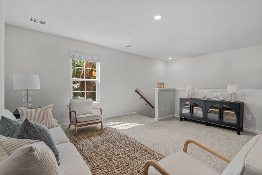 Representative furnished interior of a home built from the Hawthorne E by McGuinn Homes in Pine Street, Yemassee (Image 53). Representative furnished interior of a home built from the Hawthorne E by McGuinn Homes in Pine Street, Yemassee (Image 53).