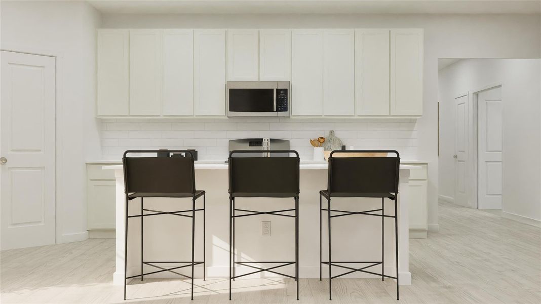 Furnished interior view inside a new home in Cotton Brook, Hutto (Image 28).