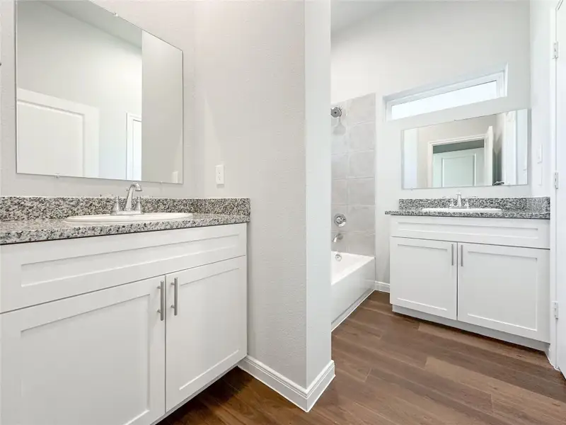 Furnished interior view inside a new home in , Spring (Image 5).