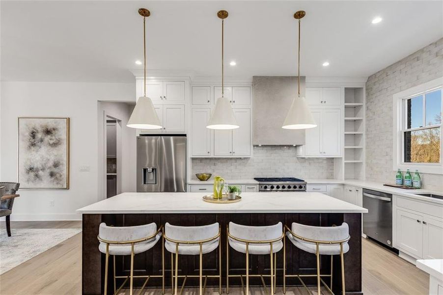 Furnished interior view inside a new home in , Powder Springs (Image 6).