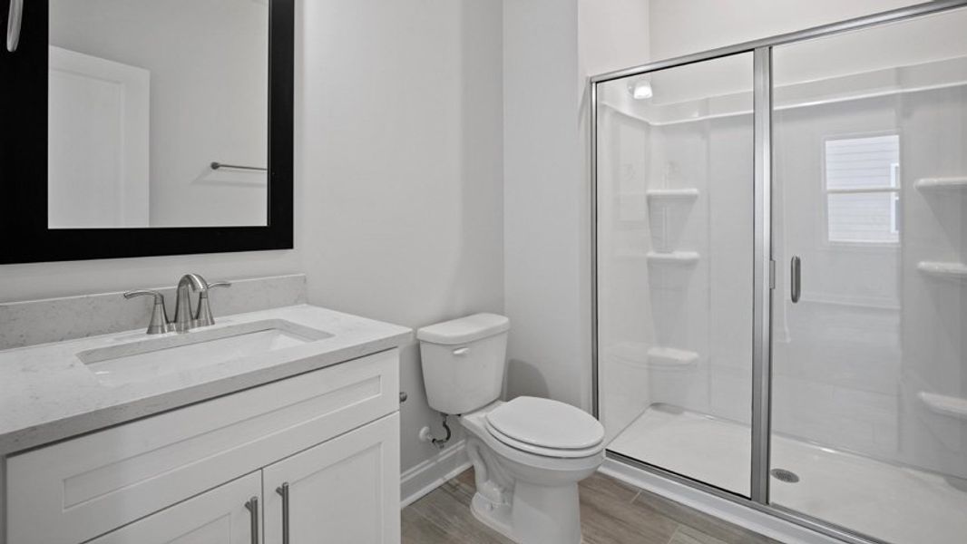 Representative furnished interior of a home built from the Lucas by D.R. Horton in The Manors at Haywood Glen, Knightdale (Image 6).