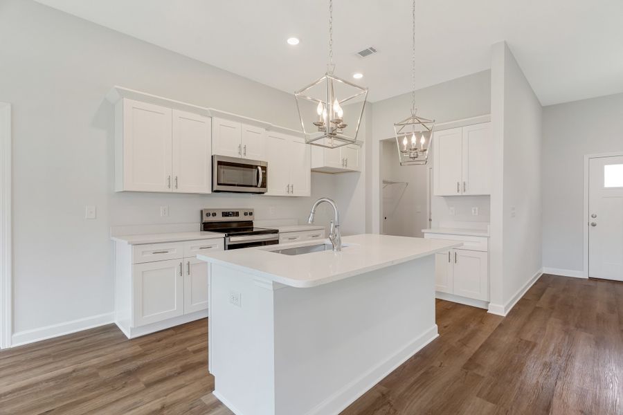 Furnished interior view inside a new home in , Crestview (Image 7).