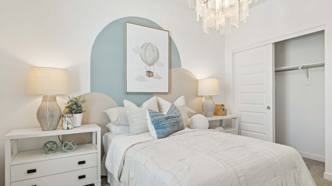 Representative furnished interior of a home built from the Stork by D.R. Horton in Apache Farms, Buckeye (Image 41).