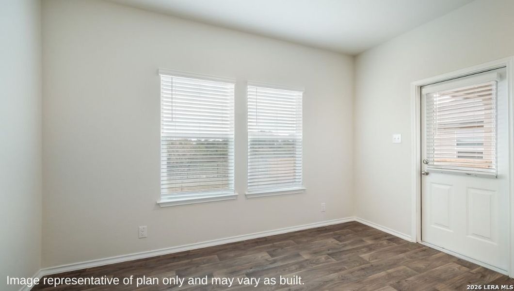 Spacious, unfurnished interior of a new home in Hunters Ranch, San Antonio (Image 18).