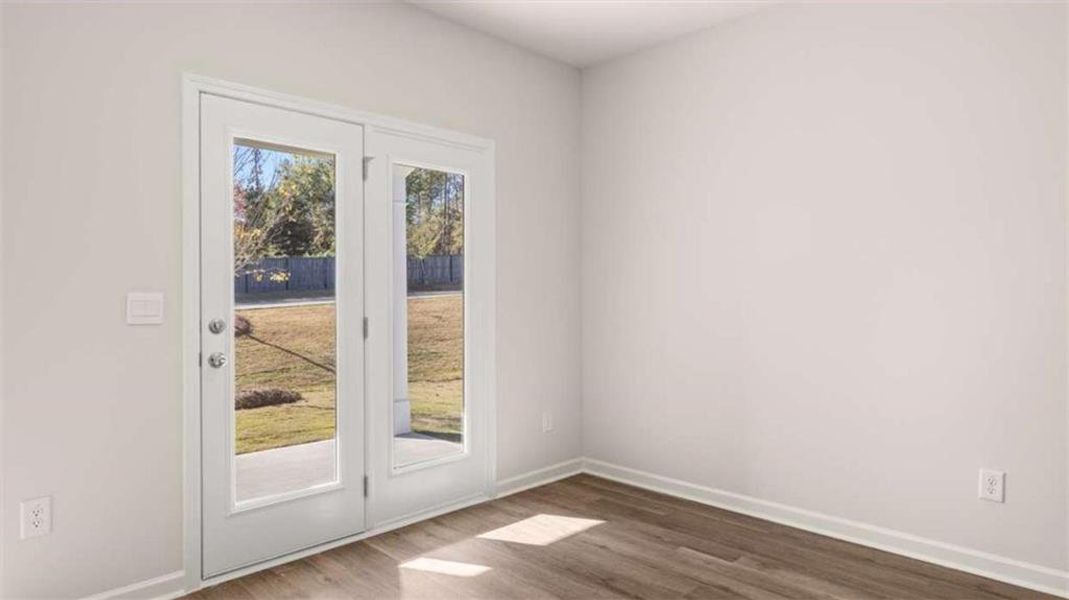 Spacious, unfurnished interior of a new home in The Reserve at Calcutta, Stockbridge (Image 25). Spacious, unfurnished interior of a new home in The Reserve at Calcutta, Stockbridge (Image 25).