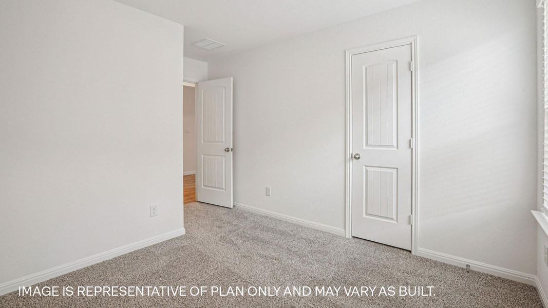 Spacious, unfurnished interior of a new home in Trails at Wildhorse, Austin (Image 19). Spacious, unfurnished interior of a new home in Trails at Wildhorse, Austin (Image 19).