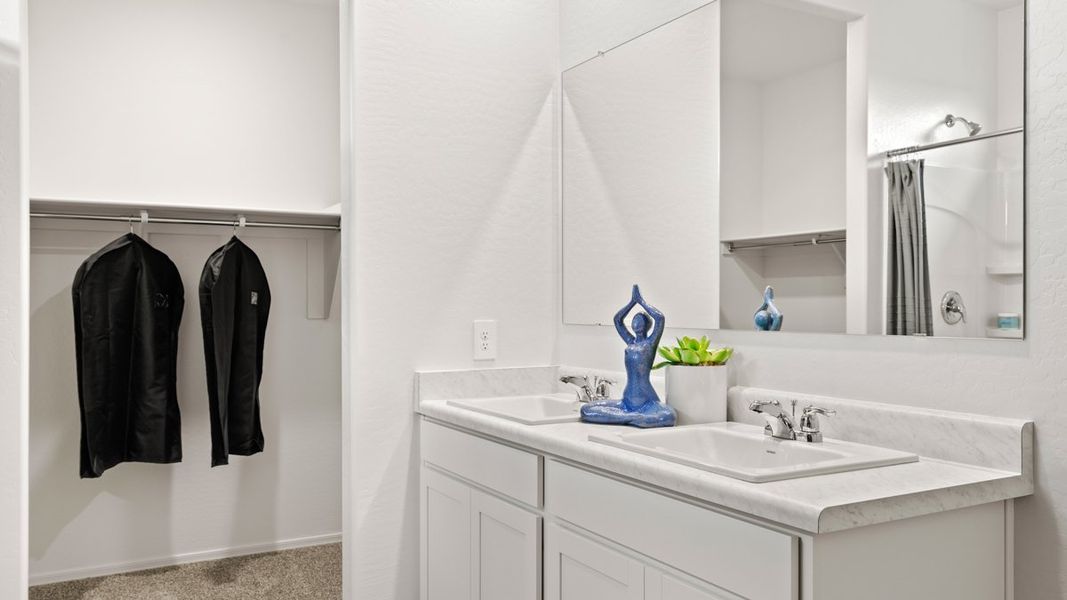 Furnished interior view inside a new home in Rio Rancho Estates, Wittmann (Image 19).