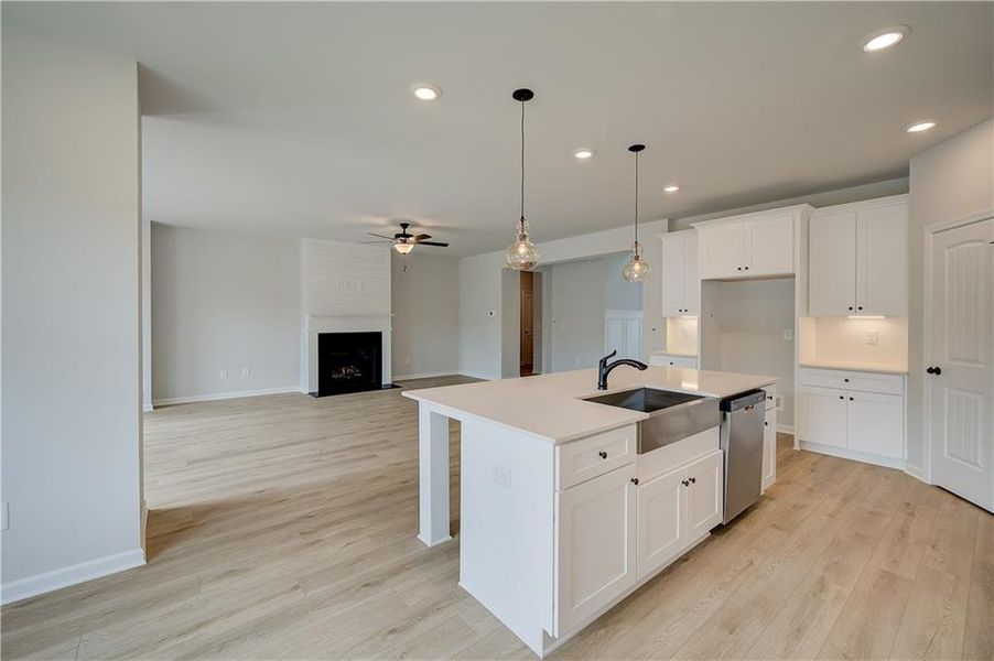 Furnished interior view inside a new home in Kingston, Locust Grove (Image 6).