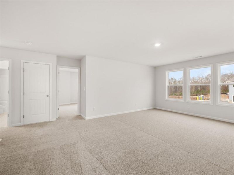 Spacious, unfurnished interior of a new home in Haven Abbey, Cumming (Image 34). Spacious, unfurnished interior of a new home in Haven Abbey, Cumming (Image 34).