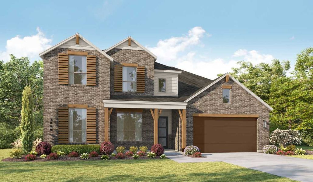 Image 36 representing the Millbeck Plan by Highland Homes in Lariat: 70ft. lots, Liberty Hill, TX. Image 36 representing the Millbeck Plan by Highland Homes in Lariat: 70ft. lots, Liberty Hill, TX.