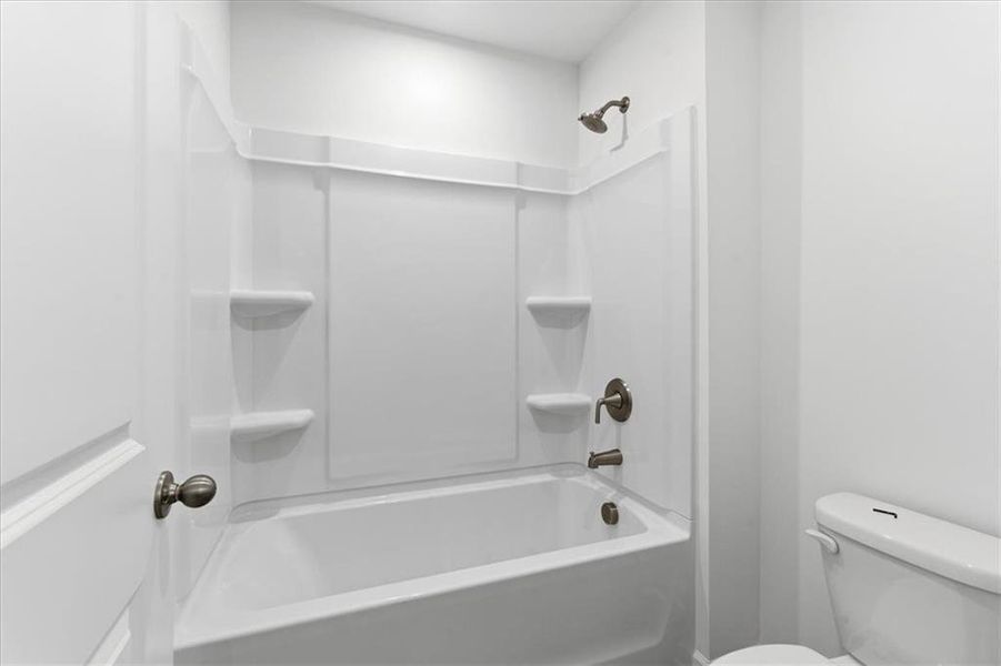 Furnished interior view inside a new home in Silver Leaf, Dawsonville (Image 14).