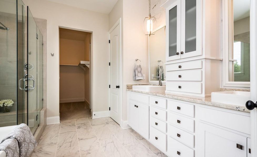 Representative furnished interior of a home built from the Berkeley by Greybrook Homes in Harbor Watch, Statesville (Image 15).