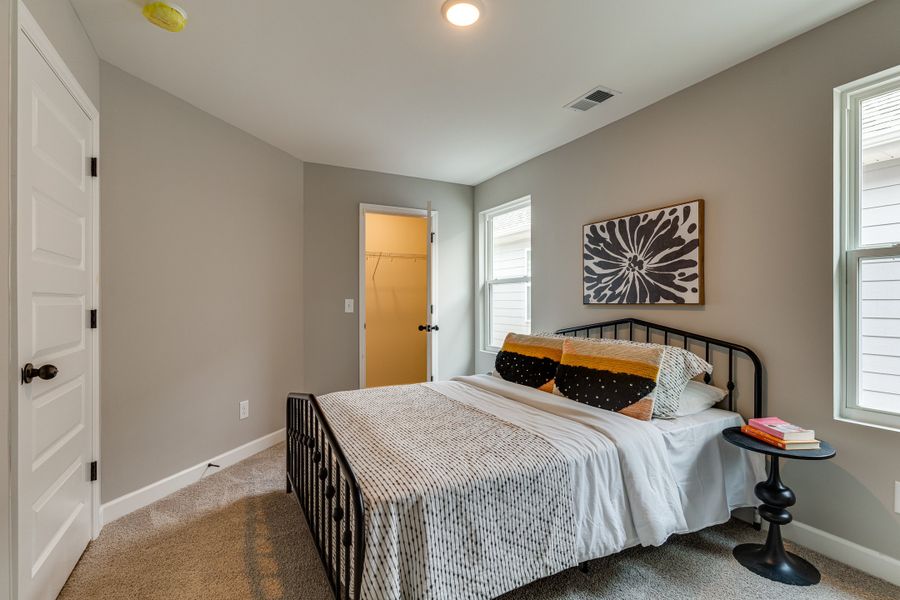 Representative furnished interior of a home built from the Gayle by Parkside Builders in The Parks of Mill Town, Chattanooga (Image 20).