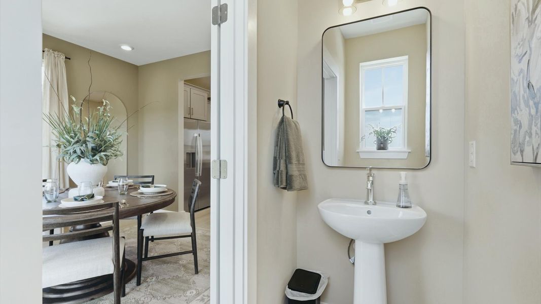 Furnished interior view inside a new home in Traynham Place, Greenville (Image 39).