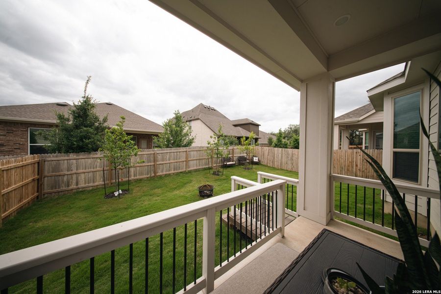 Exterior details and patio area of a home in Davis Ranch, San Antonio (Image 2). Exterior details and patio area of a home in Davis Ranch, San Antonio (Image 2).